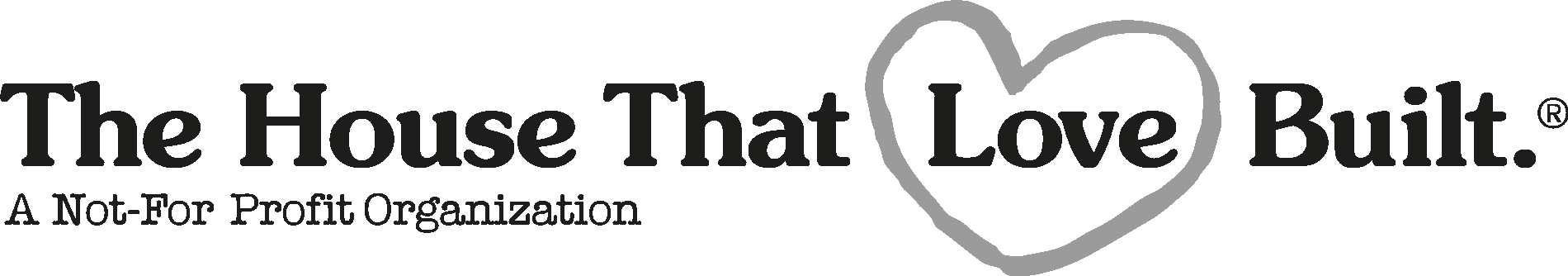 The House That Love Built Logo Vector Logo